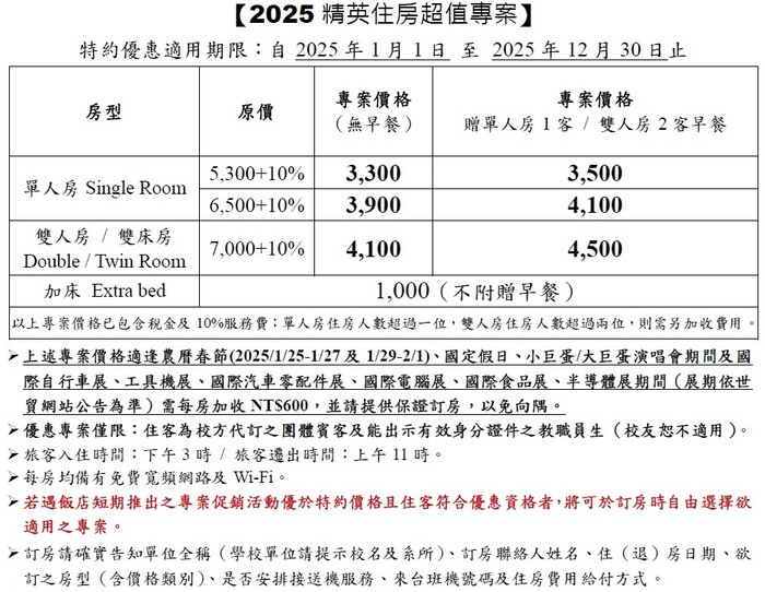 兄弟大飯店2025精英住房超值專案圖片