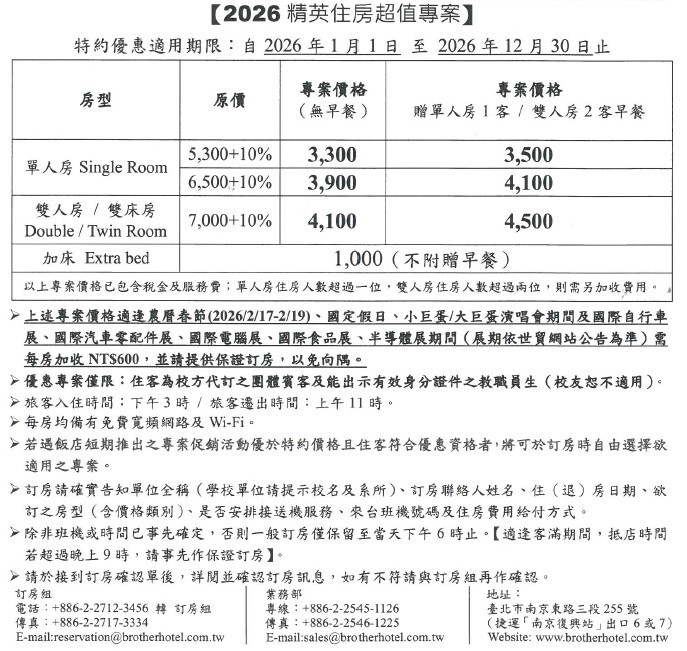 2026兄弟大飯店圖片